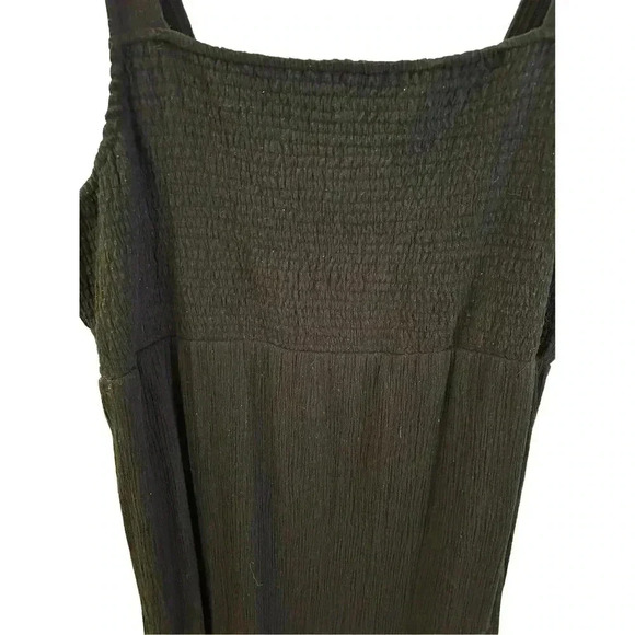 Lane Bryant Black Midi Dress with Straps Sundress Size 22 - Picture 4 of 8